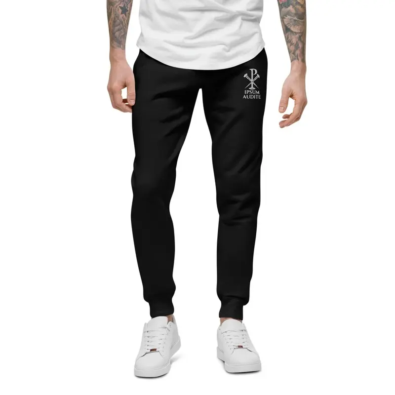 Ipsum Audite Embroidered Sweats