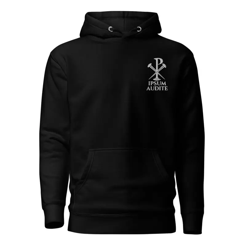 Ipsum Audite Embroidered Hoodie